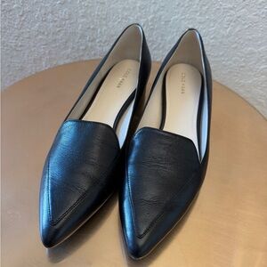 Cole Haan Dellora Skimmer Women's Black Pointed Flats